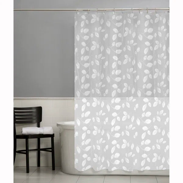 Alva Floral PEVA Single Shower Curtain