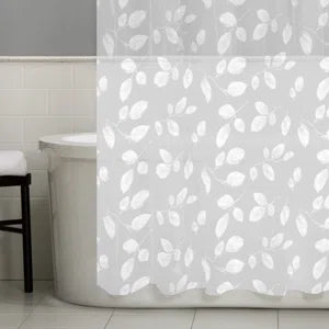 Alva Floral PEVA Single Shower Curtain