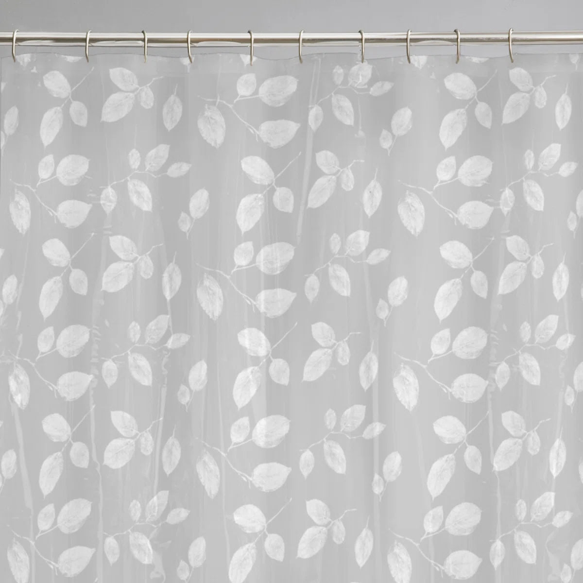 Alva Floral PEVA Single Shower Curtain
