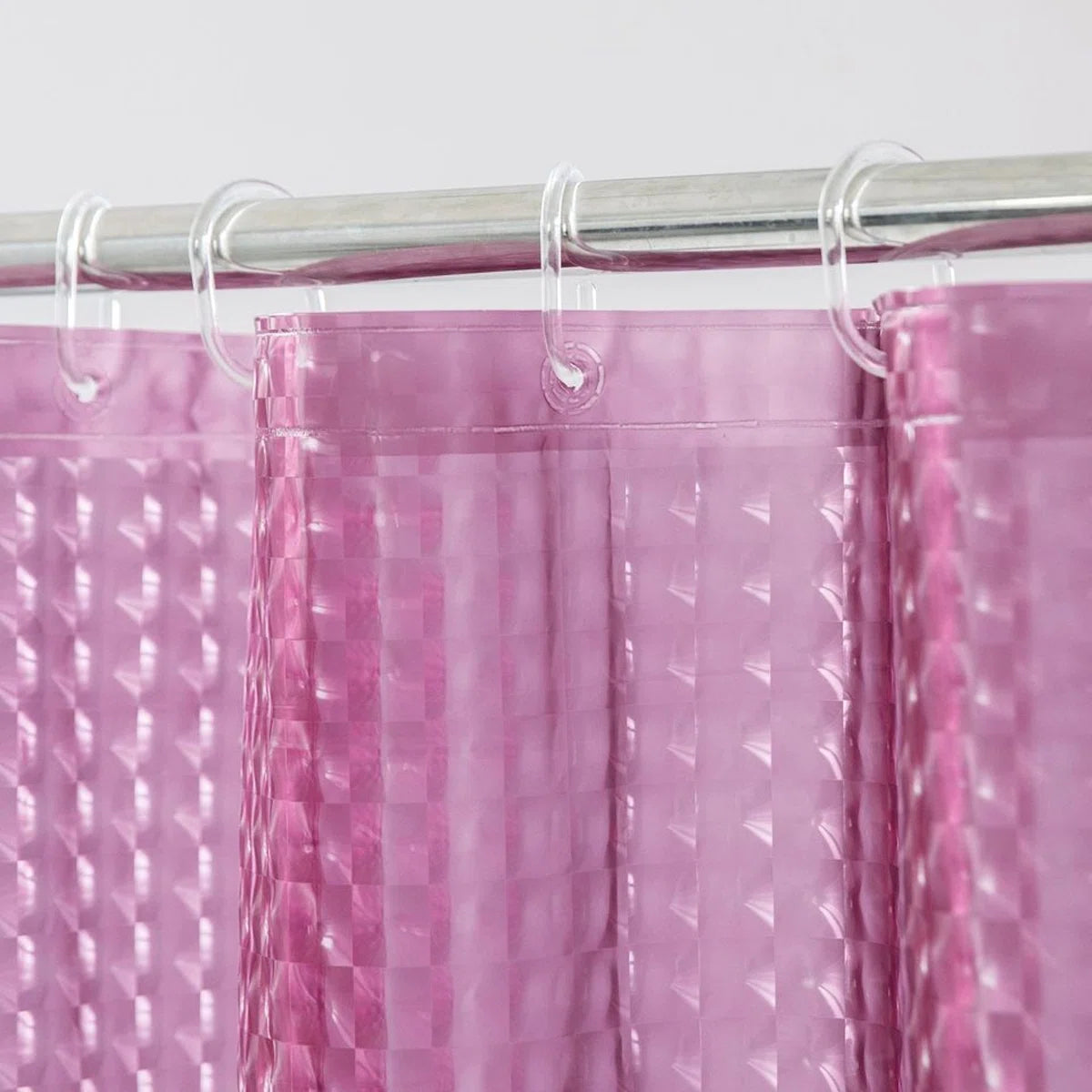 Shower Curtain Liner Waterproof PEVA Grommets Stripe Design Heavy Duty Bathroom Accessories 70x72