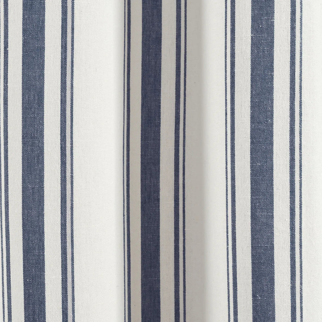 Cotton Blend Semi Sheer Curtain Pair (Set of 2)
