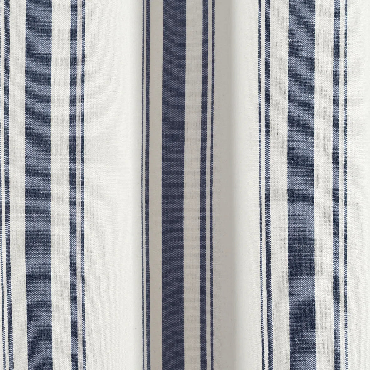 Cotton Blend Semi Sheer Curtain Pair (Set of 2)