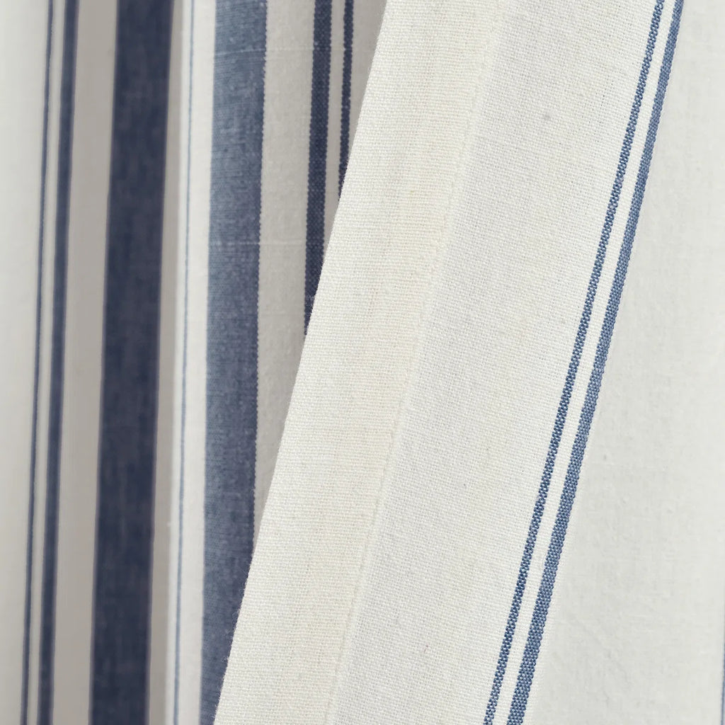 Cotton Blend Semi Sheer Curtain Pair (Set of 2)